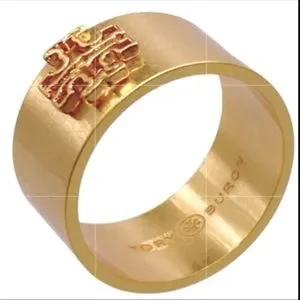 Tory Burch | Jewelry | Tory Burch Britten Style Wide Ring
